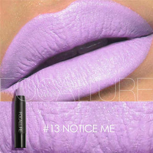 12 Colors Lipstick Matte Waterproof - SexyBling