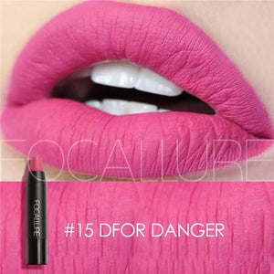 12 Colors Lipstick Matte Waterproof - SexyBling