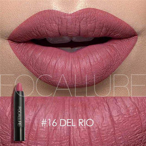 12 Colors Lipstick Matte Waterproof - SexyBling