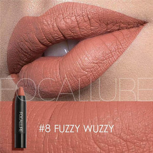 12 Colors Lipstick Matte Waterproof - SexyBling