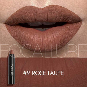 12 Colors Lipstick Matte Waterproof - SexyBling