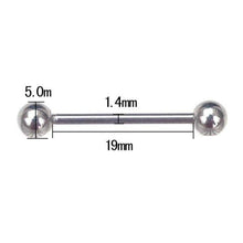 Load image into Gallery viewer, Stainless Steel Nipple Bar Ring - SexyBling