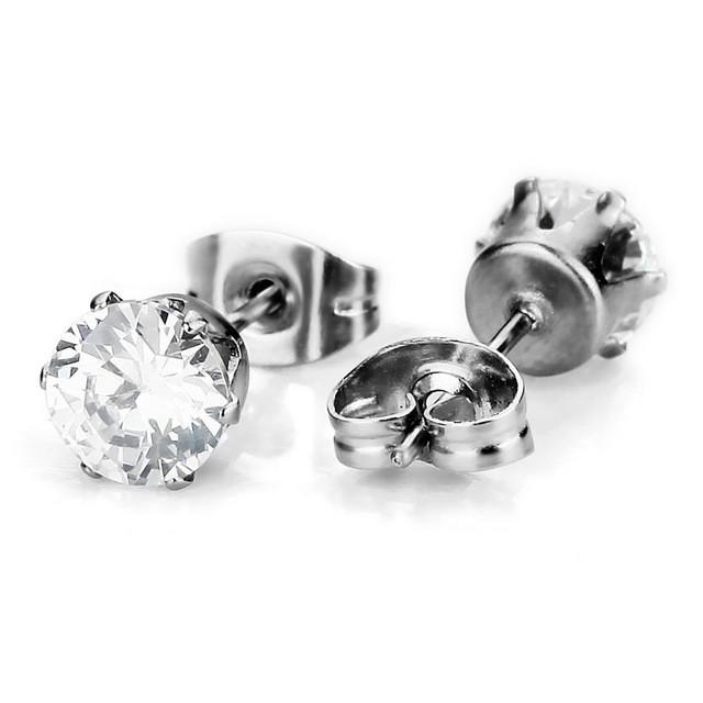 Black Cubic Zirconia Earrings - SexyBling