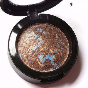 09 Colors Baked Eyes Makeup Cosmetics Set - SexyBling