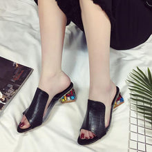 Load image into Gallery viewer, Women Peep Toe Heels Sexy Sandals - SexyBling