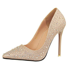 Load image into Gallery viewer, NEW Luxurious Rhinestone Pumps - SexyBling