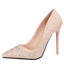 Load image into Gallery viewer, NEW Luxurious Rhinestone Pumps - SexyBling