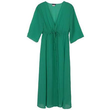 Load image into Gallery viewer, Cute Long Cardigan Bathing Suit Cover UP - SexyBling