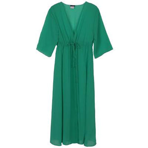 Cute Long Cardigan Bathing Suit Cover UP - SexyBling