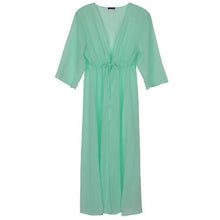 Load image into Gallery viewer, Cute Long Cardigan Bathing Suit Cover UP - SexyBling
