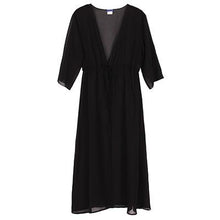 Load image into Gallery viewer, Cute Long Cardigan Bathing Suit Cover UP - SexyBling