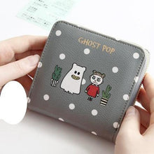 Load image into Gallery viewer, Exotic Cat Anime Leather Slim Wallet - SexyBling
