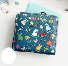Load image into Gallery viewer, Exotic Cat Anime Leather Slim Wallet - SexyBling