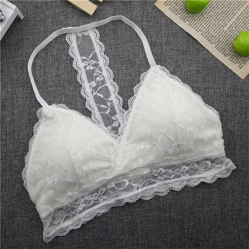 Hot Lace Bralette Bra - SexyBling