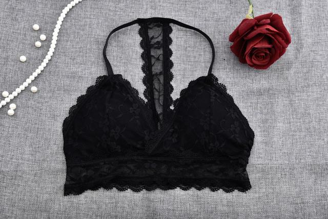 Hot Lace Bralette Bra - SexyBling