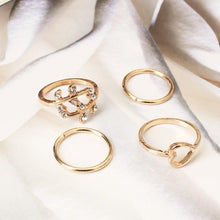 Load image into Gallery viewer, Crystal Plain Cute Midi Rings - SexyBling