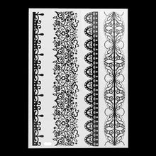 Load image into Gallery viewer, Black Ink Henna Temporary Tattoo - SexyBling
