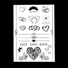Load image into Gallery viewer, Black Ink Henna Temporary Tattoo - SexyBling