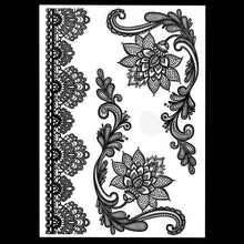 Load image into Gallery viewer, Black Ink Henna Temporary Tattoo - SexyBling