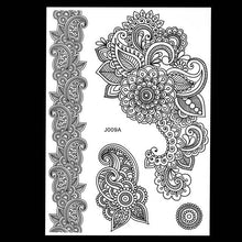 Load image into Gallery viewer, Black Ink Henna Temporary Tattoo - SexyBling