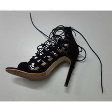 Load image into Gallery viewer, Hot Cross Strap Lace Up Pumps - SexyBling