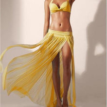 Load image into Gallery viewer, Sexy See Through Long Skirt - SexyBling