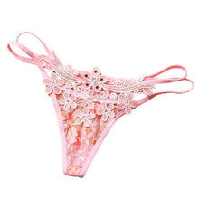 Load image into Gallery viewer, Erotic Diamond Lace Embroided Panties - SexyBling