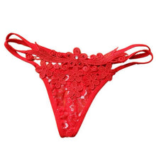 Load image into Gallery viewer, Erotic Diamond Lace Embroided Panties - SexyBling