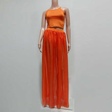 Load image into Gallery viewer, Cute Chiffon Long 2 Piece Party Dress - SexyBling