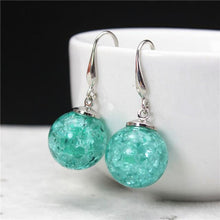 Load image into Gallery viewer, Silver Plated Beads Earrings - SexyBling