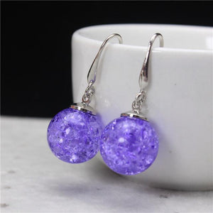 Silver Plated Beads Earrings - SexyBling