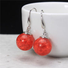 Load image into Gallery viewer, Silver Plated Beads Earrings - SexyBling