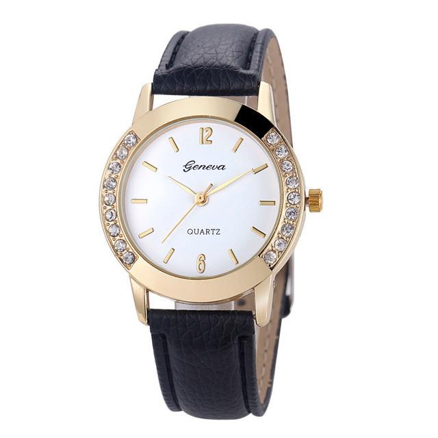 Diamond Analog Female Brand Watch - SexyBling