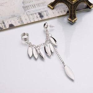 Leaves Tassel Earrings For Women - SexyBling