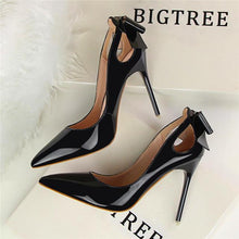 Load image into Gallery viewer, Sexy Solid Pattern Cut Out Pumps - SexyBling