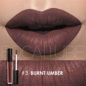 Waterproof Matte Liquid Lip Gloss - SexyBling