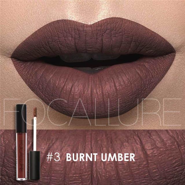 Waterproof Matte Liquid Lip Gloss - SexyBling