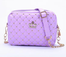 Load image into Gallery viewer, High Quality PU Leather Rivet Chain Shoulder Bag - SexyBling