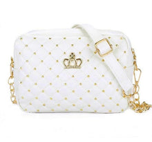 Load image into Gallery viewer, High Quality PU Leather Rivet Chain Shoulder Bag - SexyBling