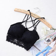 Load image into Gallery viewer, Srappy Padded Lace Bralette - SexyBling