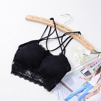 Srappy Padded Lace Bralette - SexyBling