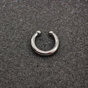 Black Hoop Nose Ring For Women - SexyBling