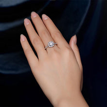 Load image into Gallery viewer, White Gold Color Zircon Wedding Ring - SexyBling