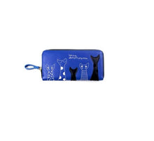 Load image into Gallery viewer, Elegant Cat Cartoon Zipper Wallet - SexyBling