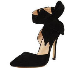 Load image into Gallery viewer, Bow Tie Plus Size Pumps - SexyBling