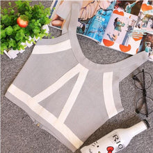 Load image into Gallery viewer, Summer Slim-Knitting Crop Tank-Top - SexyBling