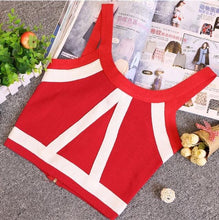 Load image into Gallery viewer, Summer Slim-Knitting Crop Tank-Top - SexyBling