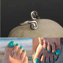 Load image into Gallery viewer, Ancient Sliver Toe Rings for Women - SexyBling