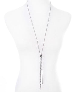 Gold/Silver Rose Gold Color Alloy Long Necklace - SexyBling