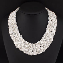 Load image into Gallery viewer, Knitting Multilayer Girl Necklace - SexyBling